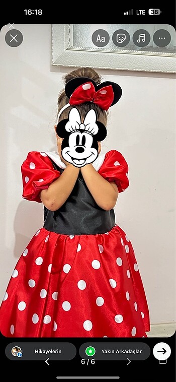 Minnie mouse kostüm