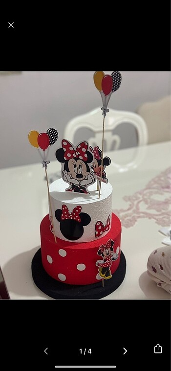 Minnie Mouse Maket pasta