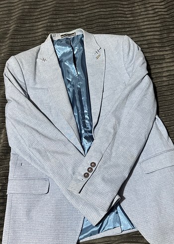 Mavi Erkek Ofis Takım Elbise Ceketi - Görsel 2