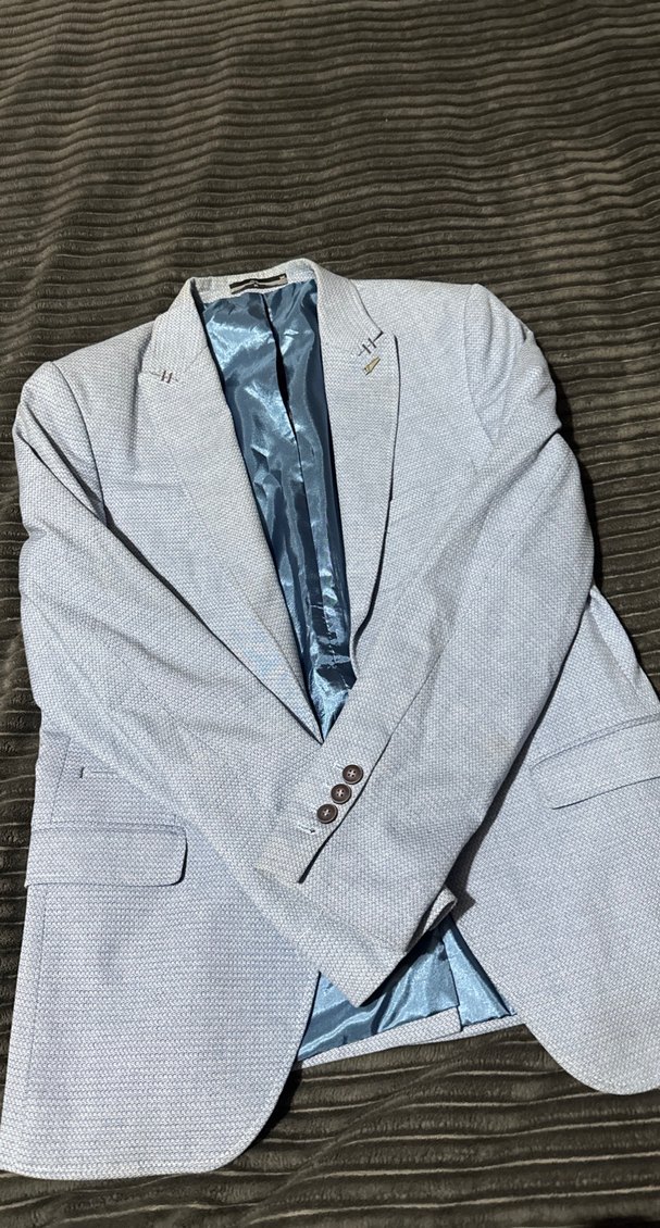 Mavi Erkek Ofis Takım Elbise Ceketi - Görsel 2