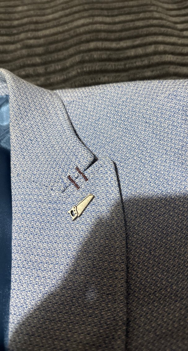 Mavi Erkek Ofis Takım Elbise Ceketi - Görsel 3