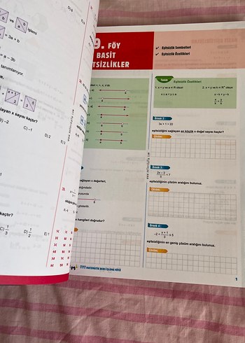 Beden Sayfa Sayfa TYT Matematik Ders İşleme Föyü