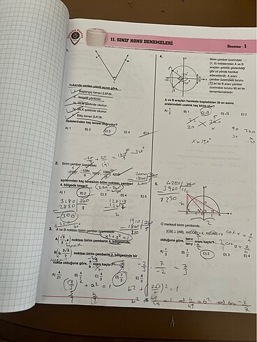 Beden Acil Deneme Deposu 11.Sınıf Matematik Konu Denemeleri