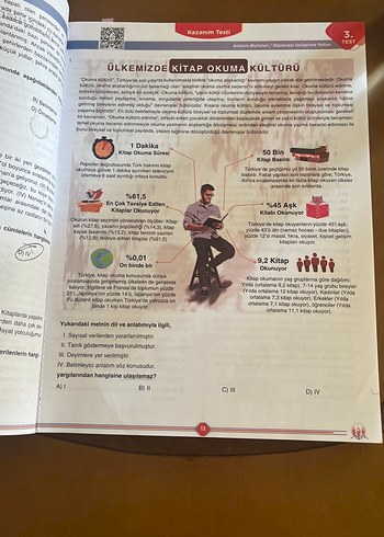Beden LGS 8. Sınıf Paragraf Soru Bankası Beyin Takımı