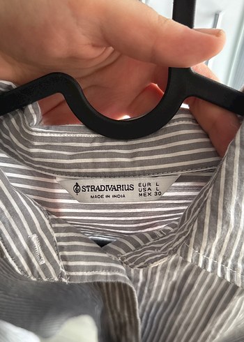 Stradivarius Uzun Kollu Gömlek - Görsel 3