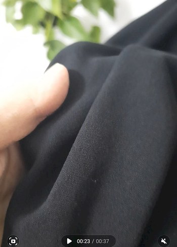 diğer Beden siyah Renk viskon parça kumaş