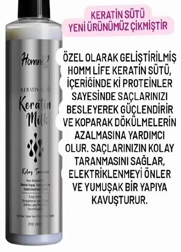 Keratin bakım sütü - Görsel 2
