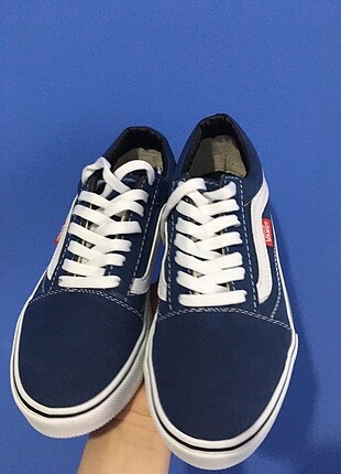 38 Beden mavi Renk Vans Mavi