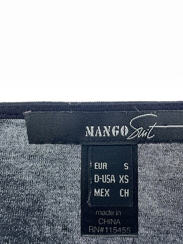 s Beden siyah Renk Mango Bluz %70 İndirimli.