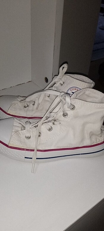 33 Beden beyaz Renk Beyaz çocuk Converse 