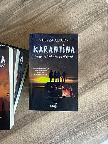 Karantina Beyza alkoç set karton kapak