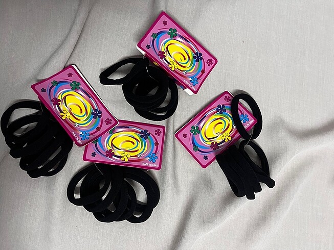 Accessorize 4 adet 6?lı Lastik toka