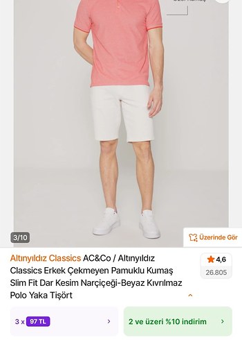 Altınyıldız Classics Erkek Tişört