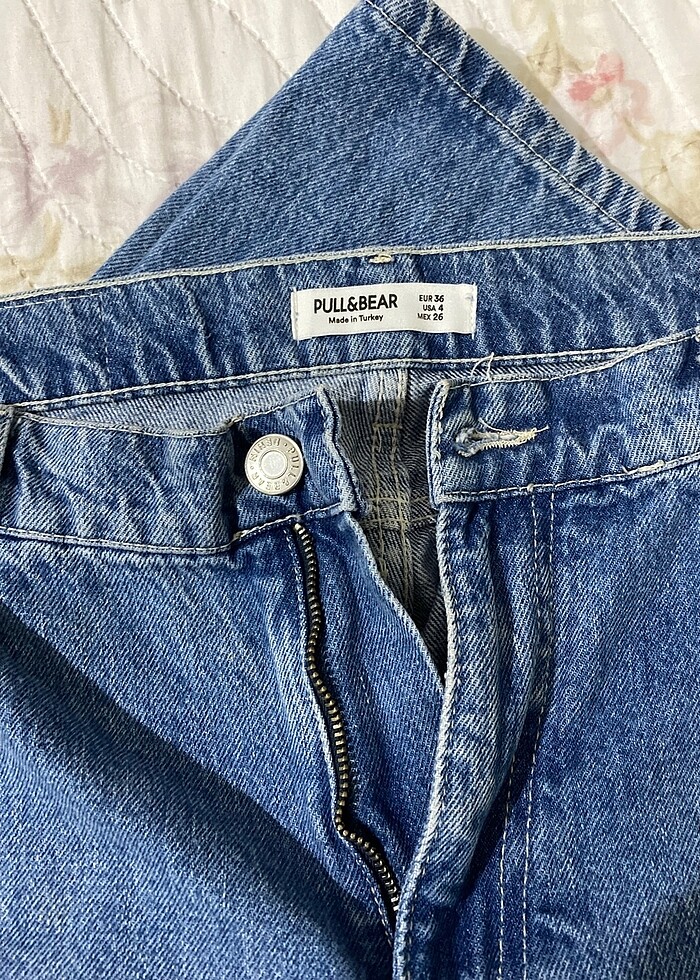 Pull and Bear kargo jean — görsel 3/4