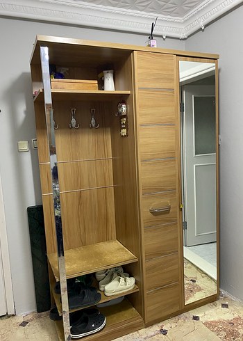 Bej Parlak Çok Amaçlı Dolap Organizeri