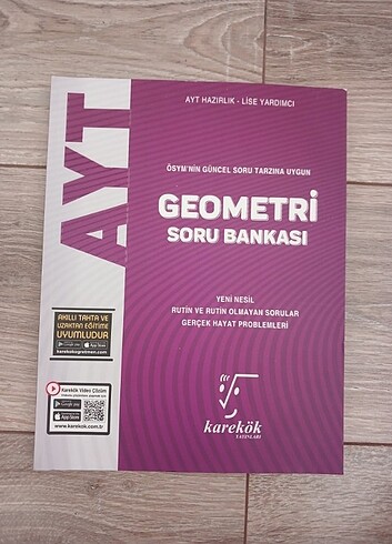Ayt Karakök Geometri Soru Bankası