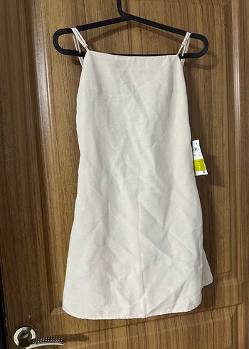 Koton Kadın bej Mini Elbise