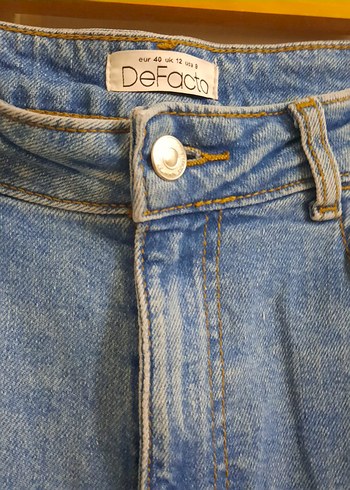 40 Beden mavi Renk Mavi jeans