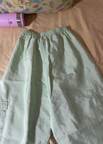 m Beden yeşil Renk Paraşüt pantalon