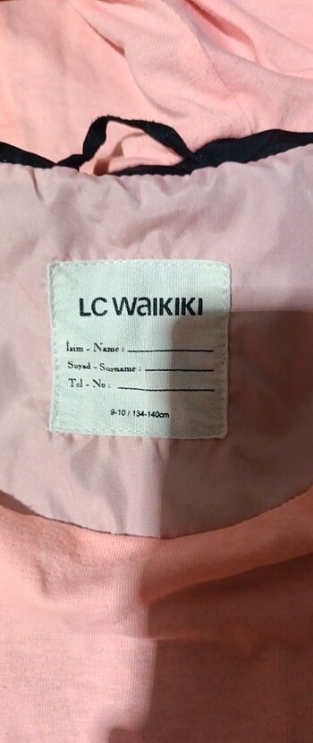 10 Yaş Beden siyah Renk LC Waikiki mevsimlik çocuk ceket 