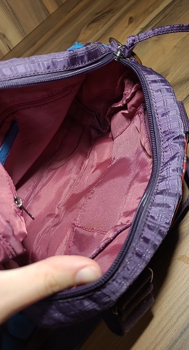 Mor Kemerli Günlük Kadın Çantası - Görsel 4