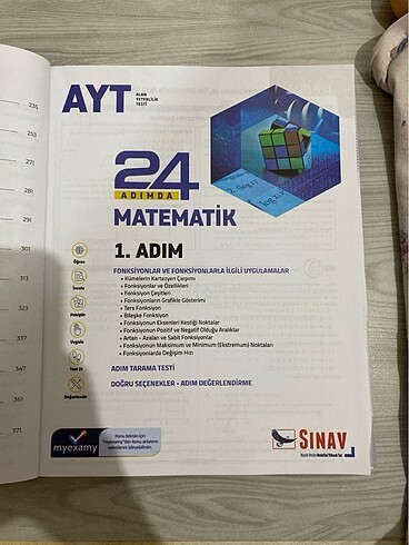 Beden Renk Sınav Yayınları AYT Matematik Soru Bankası