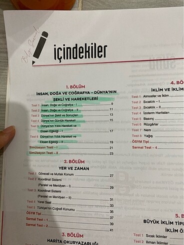 Bilgi Sarmal TYT Coğrafya Soru Bankası