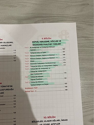 Beden Bilgi Sarmal TYT Coğrafya Soru Bankası