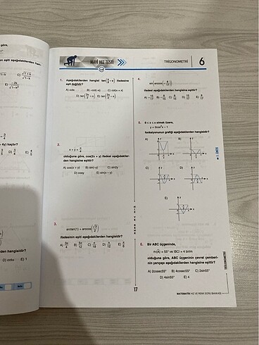  Hız ve Renk AYT Matematik Soru Bankası
