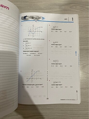  Beden Hız ve Renk AYT Matematik Soru Bankası