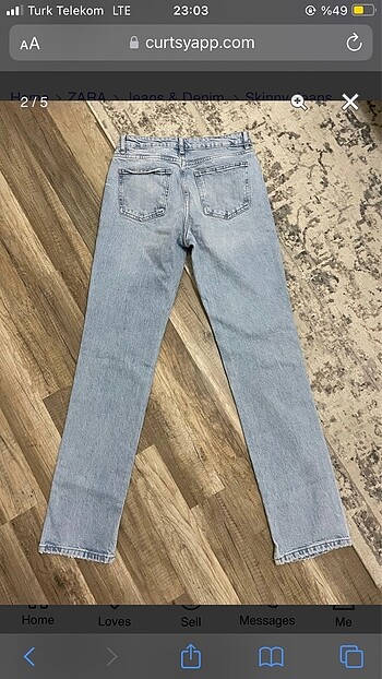 Zara Zara straight jean
