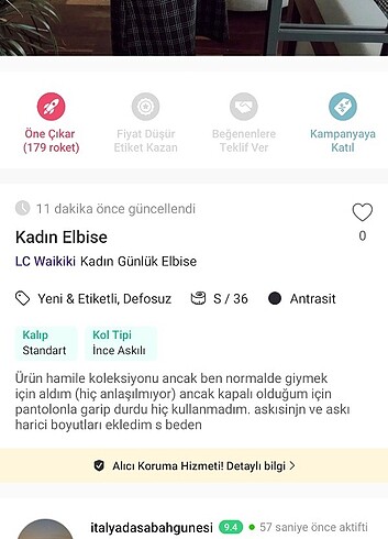 Kadın Elbise - Görsel 8