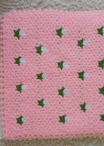 Nakışlı Renkli Örgü Banyo Lifi - Görsel 2