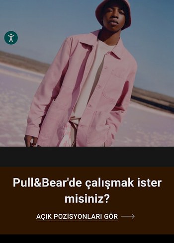 Pembe Düğmeli Kot Kadın Ceket - Görsel 6