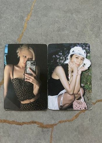 Fotoğraf Kartları - 2 Adet Jisoo Rose