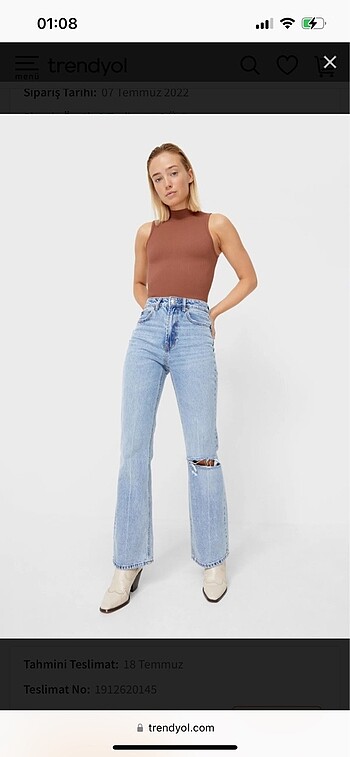 Stradivarius vintage jean