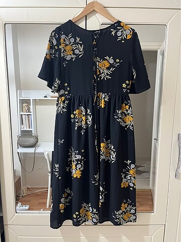 Zara Zara midi boy elbise