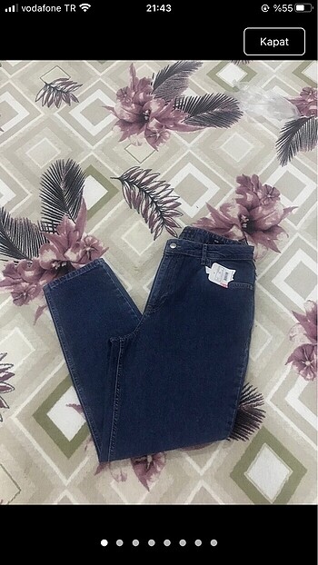 Kadın mom jeans