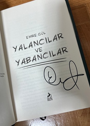  Beden (imzalı)Yalancılar ve Yabancılar - Emre Gül
