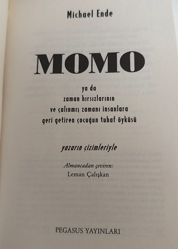 Michael Ende - Momo - Görsel 3