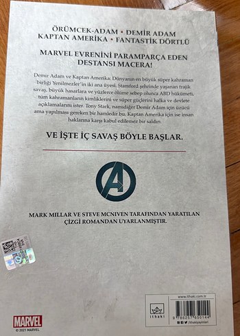 Marvel İç Savaş Romanı - Görsel 2