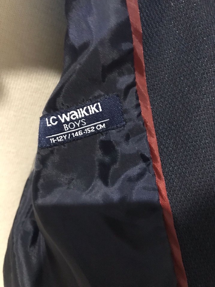 Düğmeli Gri Kadın Ofis Blazeri - Görsel 3