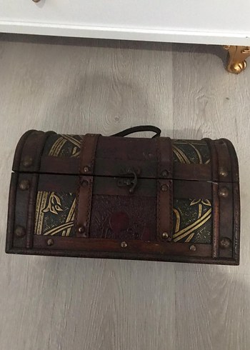 Bordo Yılan Desenli Vintage Erkek Bavulu - Görsel 2