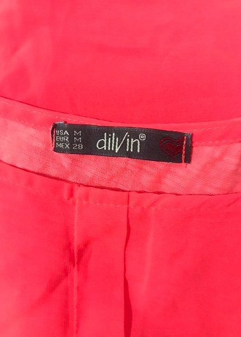 Düğmeli Pembe Kadın Bluz - Görsel 8