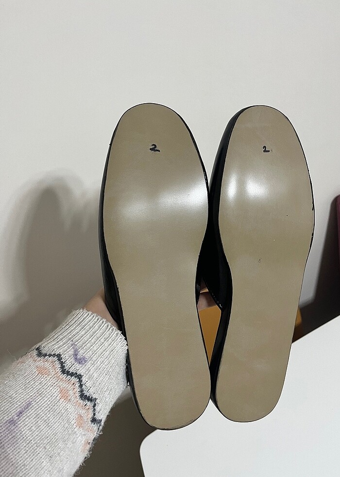 Damat terliği hiç kullanılmadı sıfır - Görsel 4