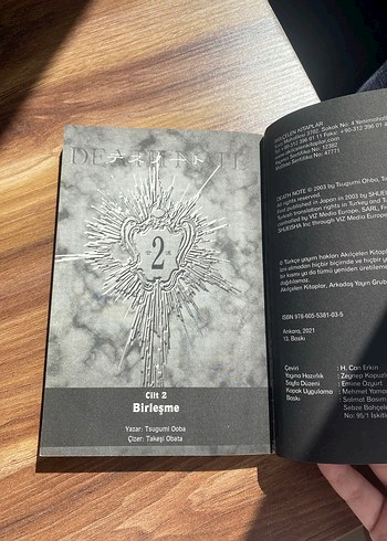 Death Note Manga 2 Cilt - Görsel 5
