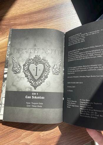 Death Note Manga 2 Cilt - Görsel 3