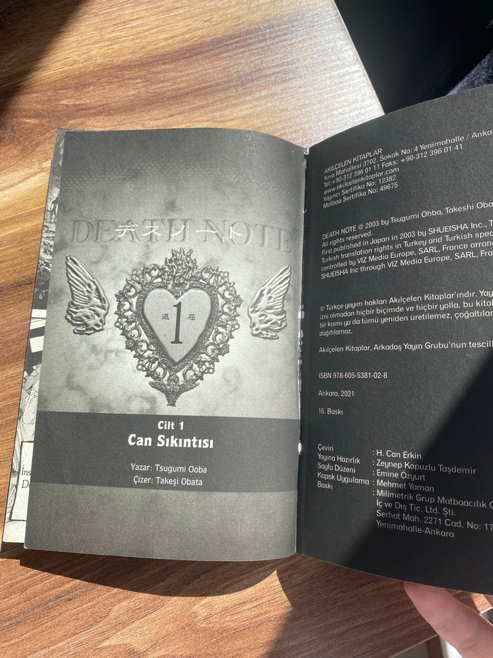 Death Note Manga 2 Cilt - Görsel 3