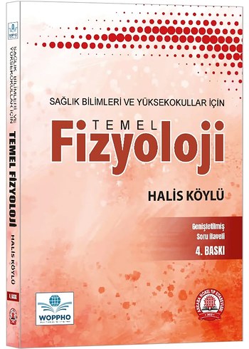 Temel Fizyoloji Sağlık Bilimleri Kitabı