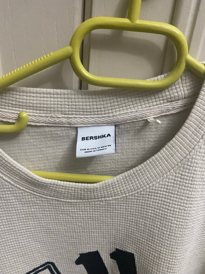 Gri Baskılı Oversize Kadın Sweatshirt - Görsel 2